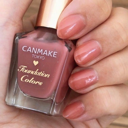 ファンデーションカラーズ/キャンメイク/マニキュアを使ったクチコミ(1枚目)