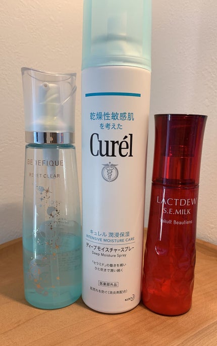 ディープモイスチャースプレー/キュレル/ミスト状化粧水を使ったクチコミ(1枚目)