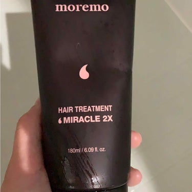 ヘアトリートメント ミラクル2X/moremo/洗い流すヘアトリートメントを使ったクチコミ（1枚目）