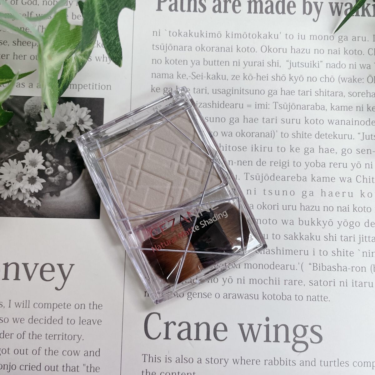 ナチュラルマットシェーディング/CEZANNE/シェーディングを使ったクチコミ（2枚目）