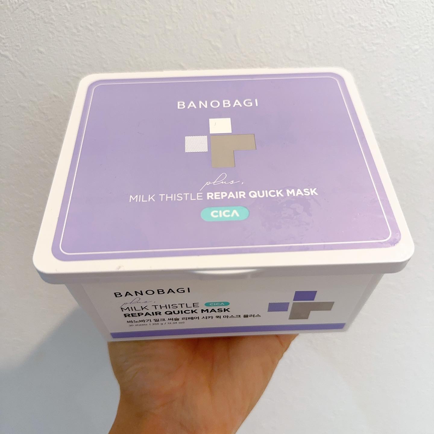 ミルクシスルリペアシカクイックマスクプラス/BANOBAGI/シートマスク・パックを使ったクチコミ（2枚目）