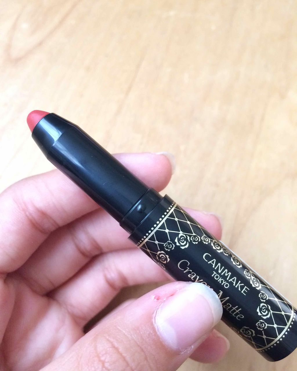 クレヨンマットリップ/キャンメイク/口紅を使ったクチコミ(2枚目)