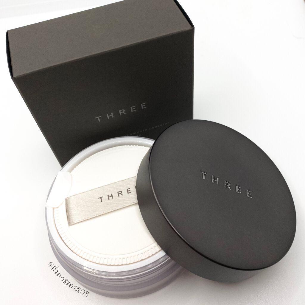 アドバンスドエシリアルスムースオペレーター ルースパウダー/THREE/ルースパウダーを使ったクチコミ(1枚目)