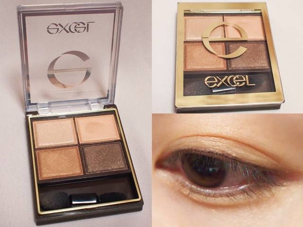 スキニーリッチシャドウ/excel/アイシャドウパレットを使ったクチコミ(1枚目)