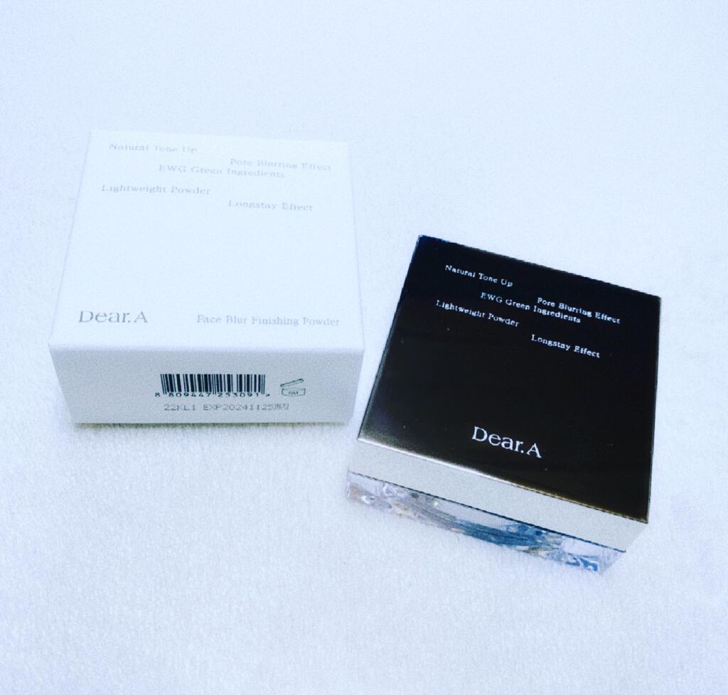 フェイス ブラー フィニッシング パウダー/Dear.A/ルースパウダーを使ったクチコミ（2枚目）