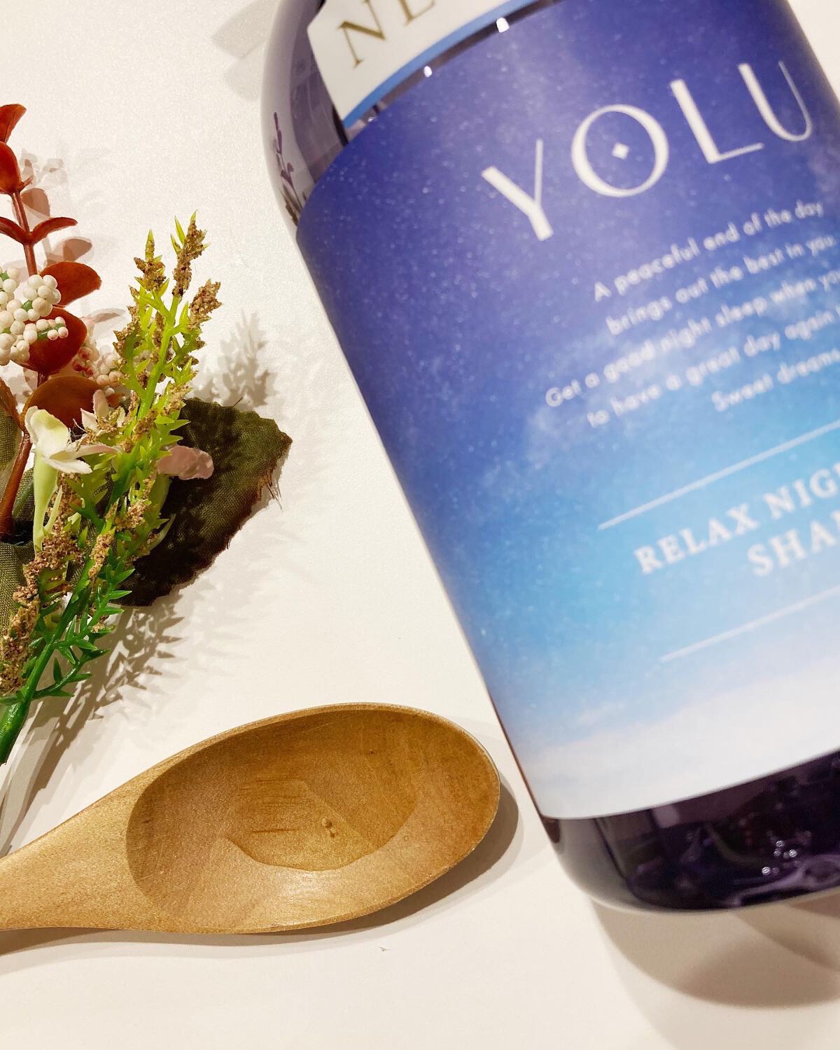 リラックスナイトリペア シャンプー/トリートメント/YOLU/市販シャンプーを使ったクチコミ(3枚目)