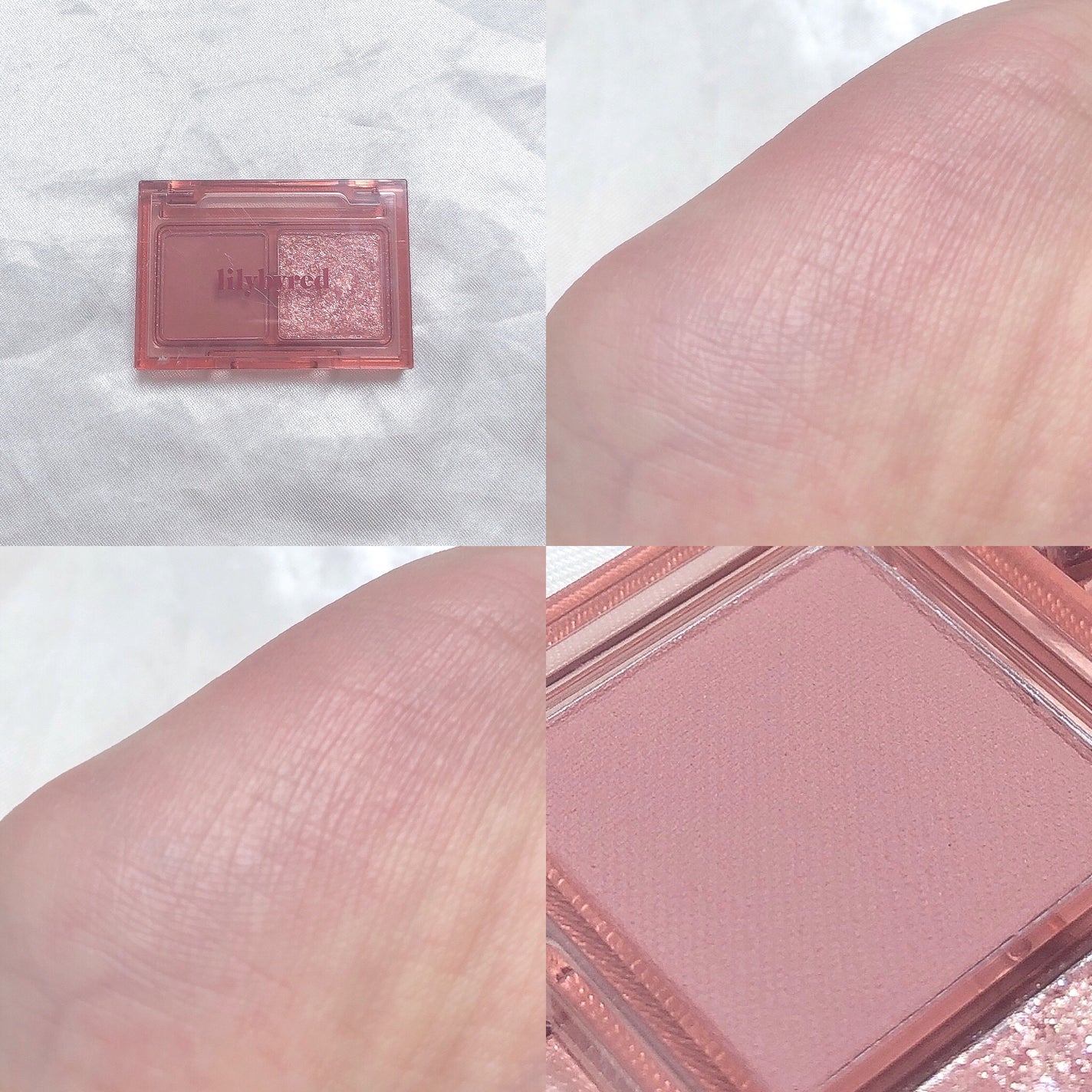 Little Bitty Moment Shadow/lilybyred/アイシャドウパレットを使ったクチコミ(6枚目)