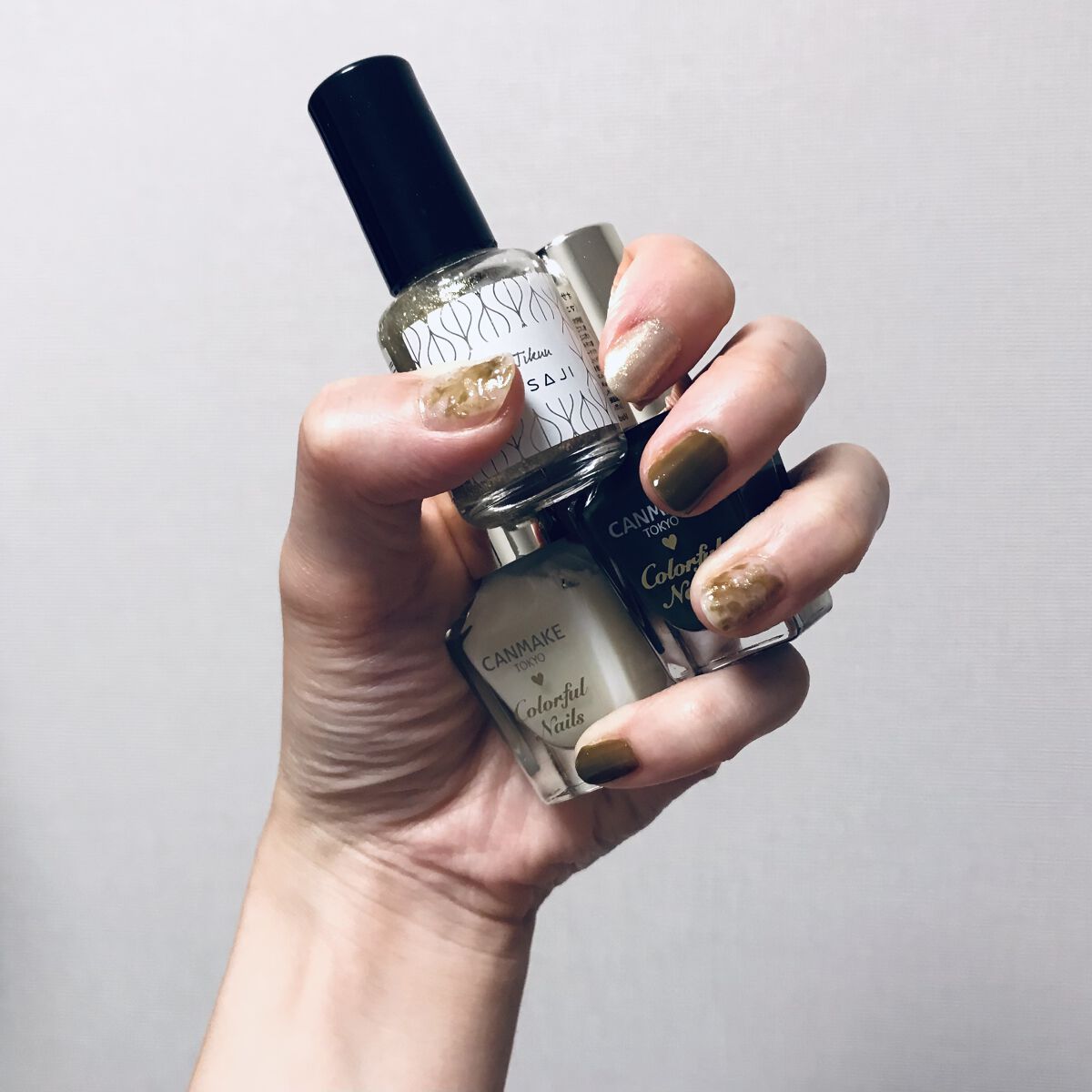 カラフルネイルズ/キャンメイク/マニキュアを使ったクチコミ（1枚目）