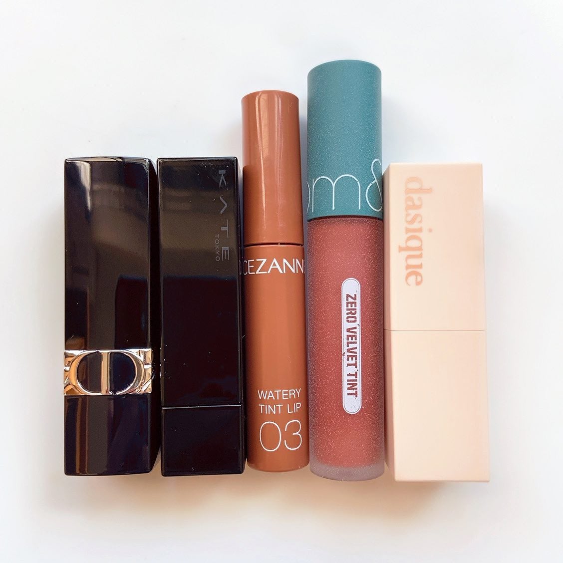 ゼロベルベットティント/rom&nd/リップティントを使ったクチコミ(5枚目)