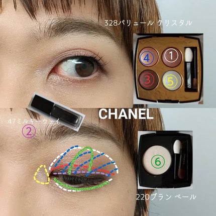 レ キャトル オンブル ビザンス /CHANEL/アイシャドウパレットを使ったクチコミ(4枚目)