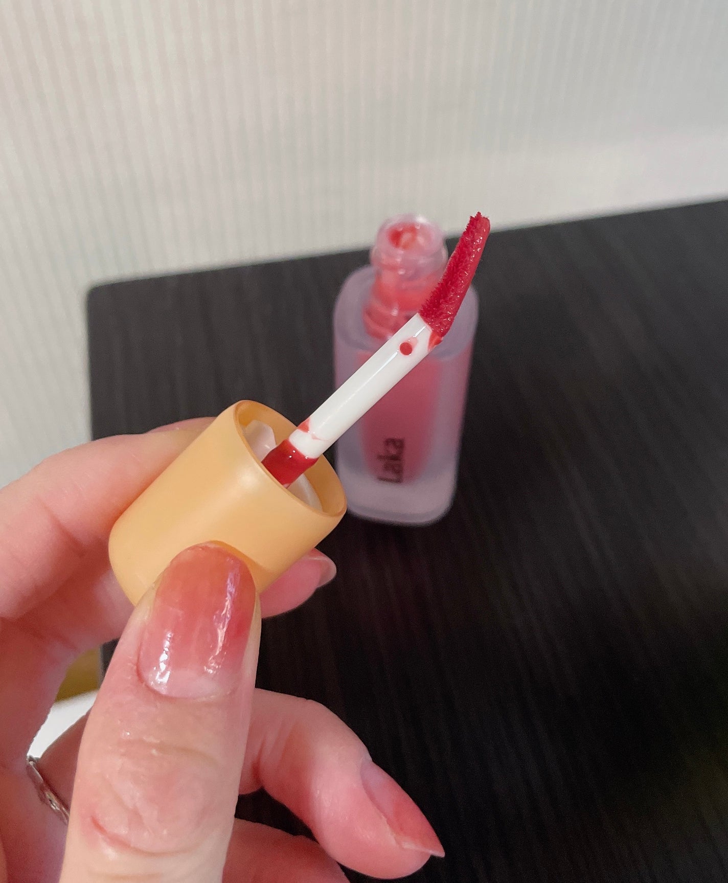 フルーティーグラムティント/Laka/リップティントを使ったクチコミ(2枚目)