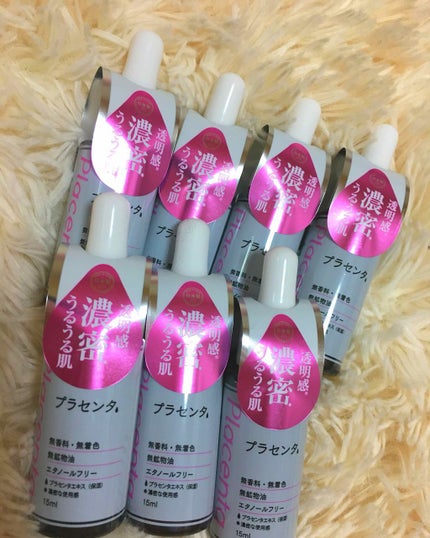 D濃密美容液 プラセンタ/DAISO/美容液を使ったクチコミ(1枚目)