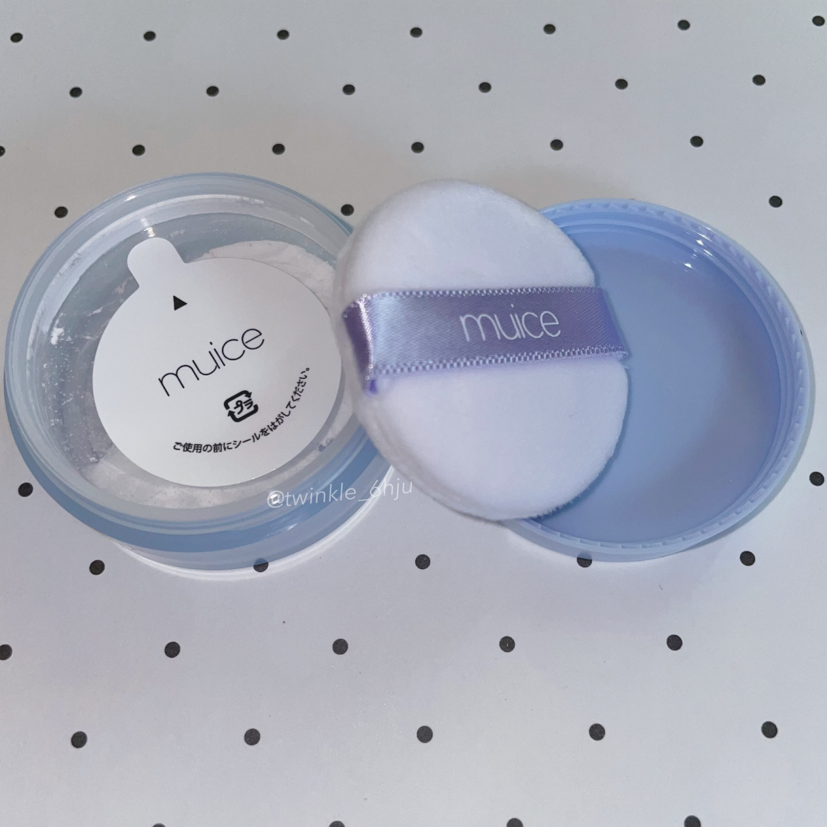 ヨレンパウダー さらポアカバー 通常版 5g/muice/ルースパウダーを使ったクチコミ（2枚目）
