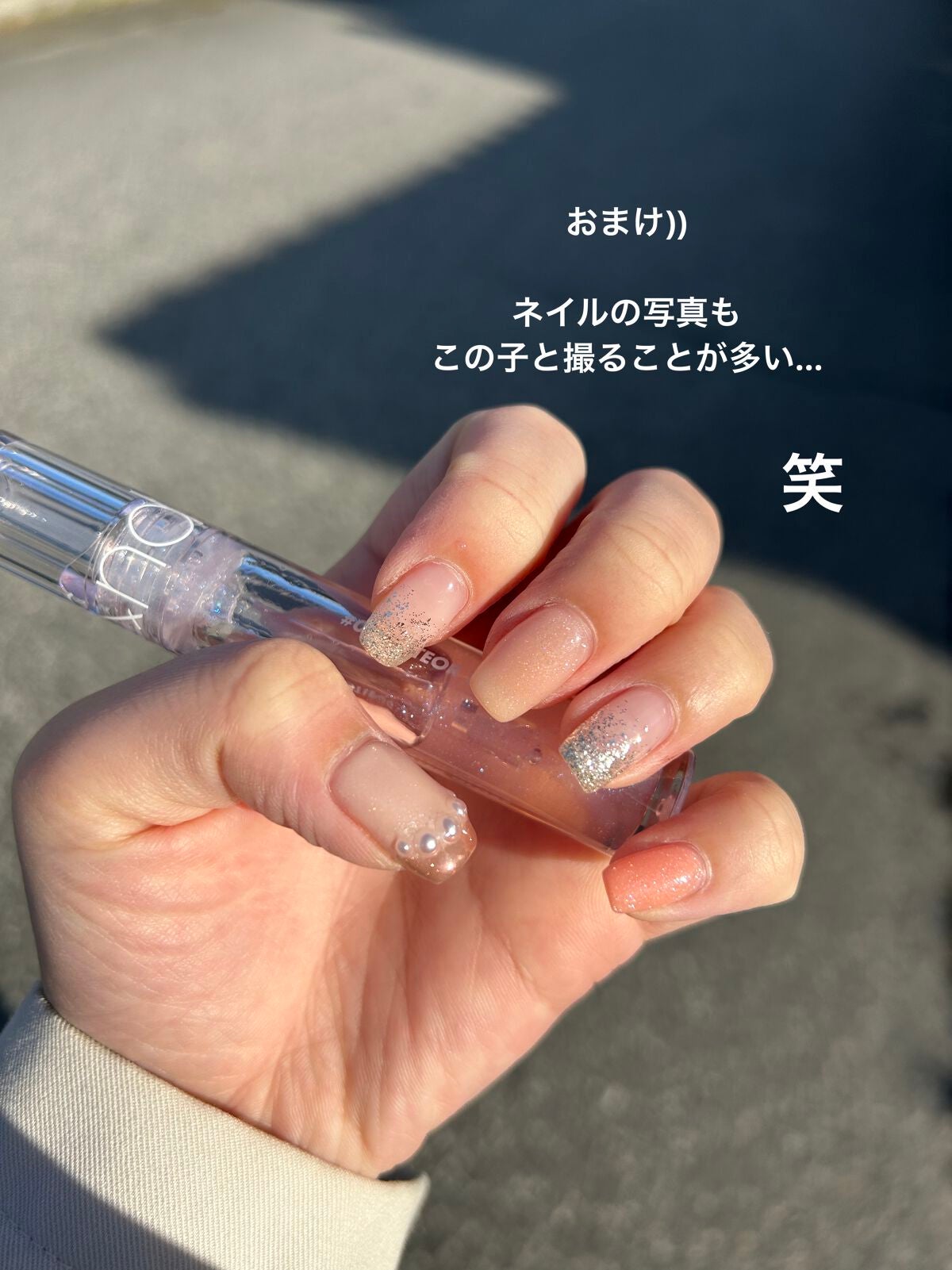 グラスティングウォーターティント/rom&nd/リップティントを使ったクチコミ(3枚目)