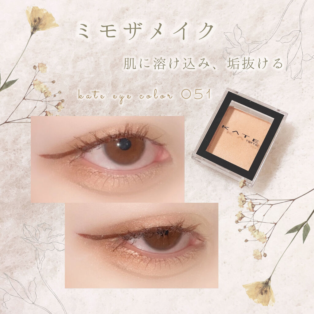 ケイト ザ アイカラー/KATE/単色アイシャドウを使ったクチコミ（1枚目）