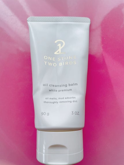 オイルクレンジングバーム ホワイトプレミアム/ONE STONE TWO BIRDS/クレンジングバームを使ったクチコミ(1枚目)