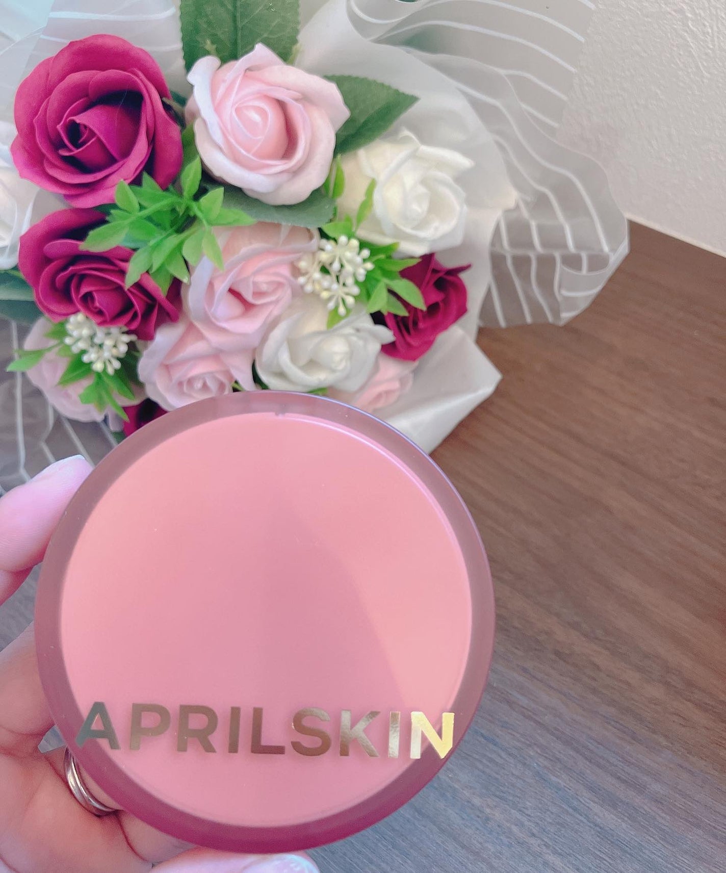 ヒーロークッション+レフィルセット/APRILSKIN/クッションファンデーションを使ったクチコミ(5枚目)