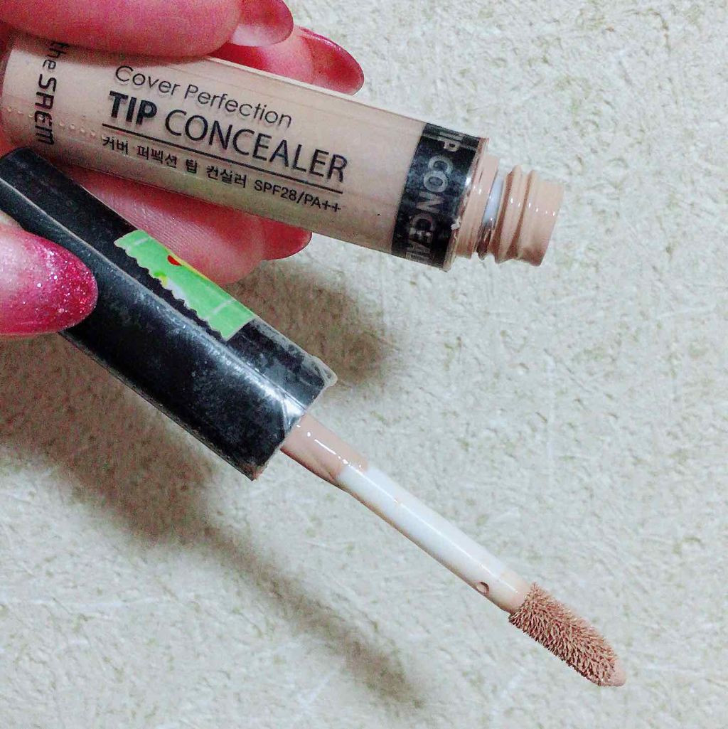 カバーパーフェクション チップコンシーラー/the SAEM/リキッドコンシーラーを使ったクチコミ(1枚目)