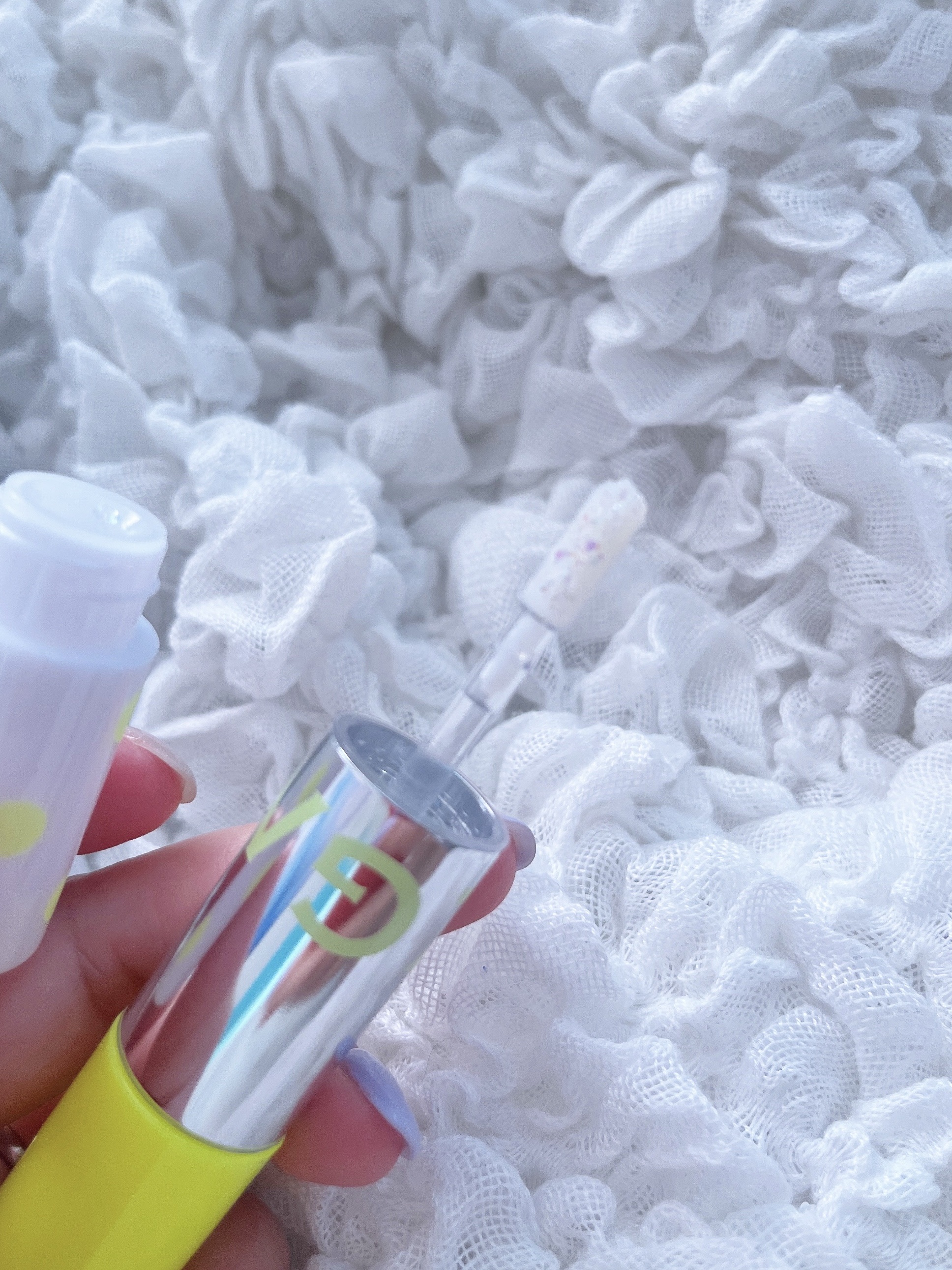 アゲ盛れグリッター 01 絶対主役道（ゼッタイシュヤクドウ）/ギャルズ コスメティックス/グリッターを使ったクチコミ（2枚目）