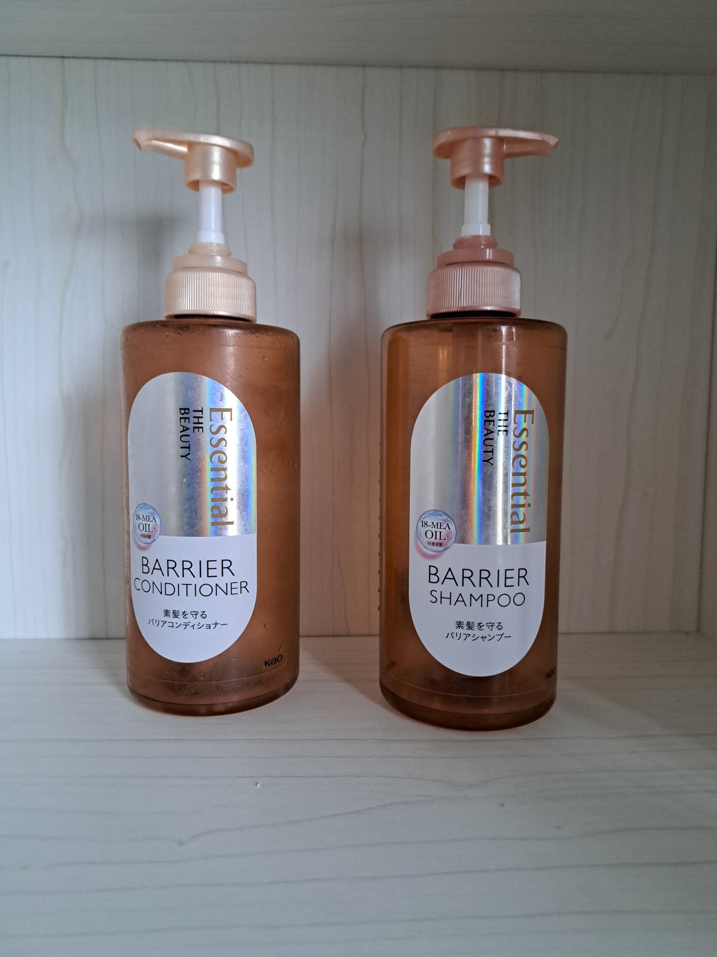 ザビューティ 髪のキメ美容素髪を守る バリアシャンプー/コンディショナー/エッセンシャル/シャンプー・コンディショナーを使ったクチコミ(1枚目)