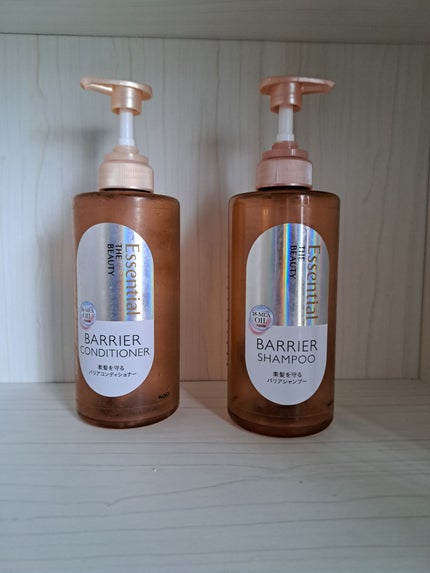 ザビューティ 髪のキメ美容素髪を守る バリアシャンプー/コンディショナー/エッセンシャル/シャンプー・コンディショナーを使ったクチコミ(1枚目)
