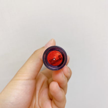 スパークリンググリッター ティント 2019 Holiday Limited Edition/innisfree/口紅を使ったクチコミ(3枚目)