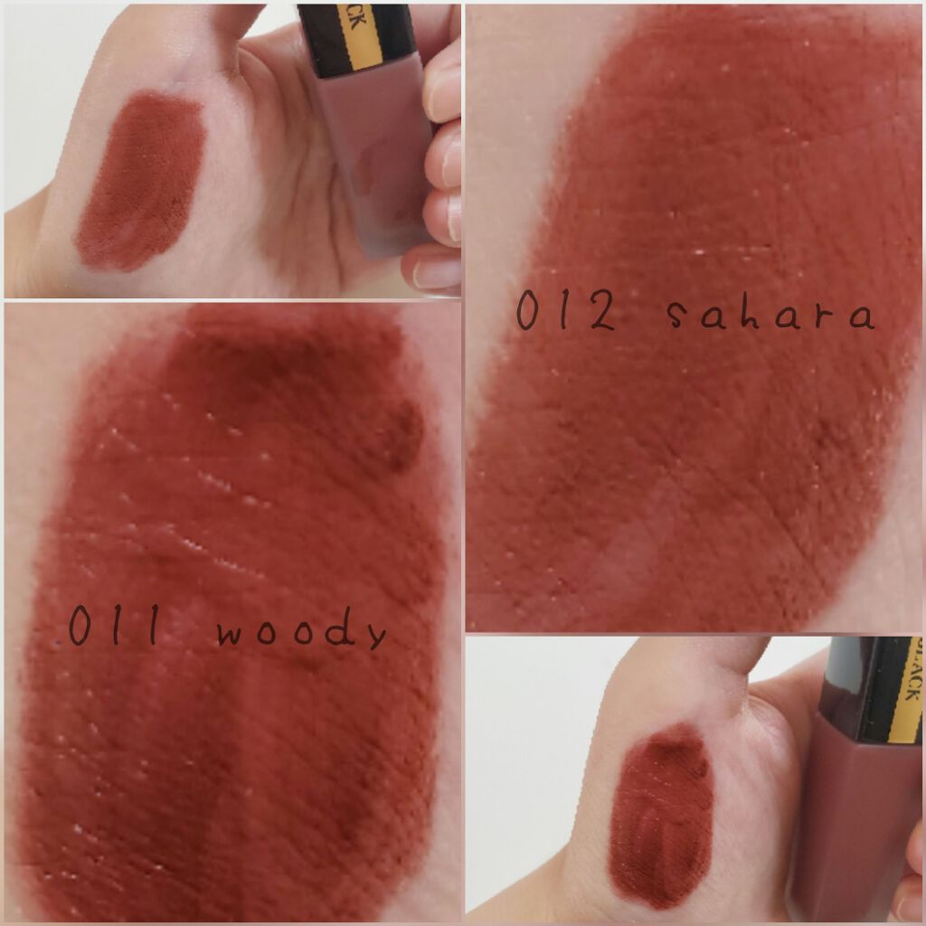 アーティスティックベルベットティント/A.BLACK/リップティントを使ったクチコミ(5枚目)