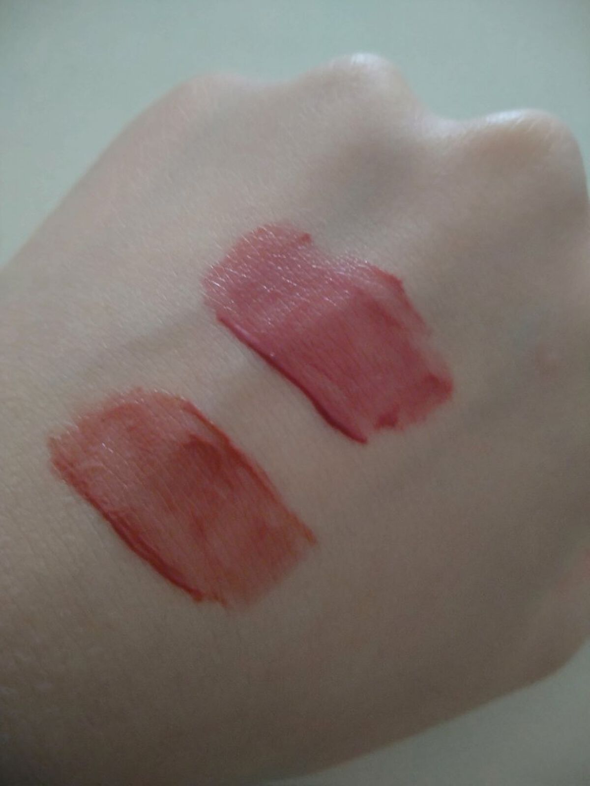 ジューシーラスティングティント ウィズミニセット/rom&nd/リップティントを使ったクチコミ（2枚目）