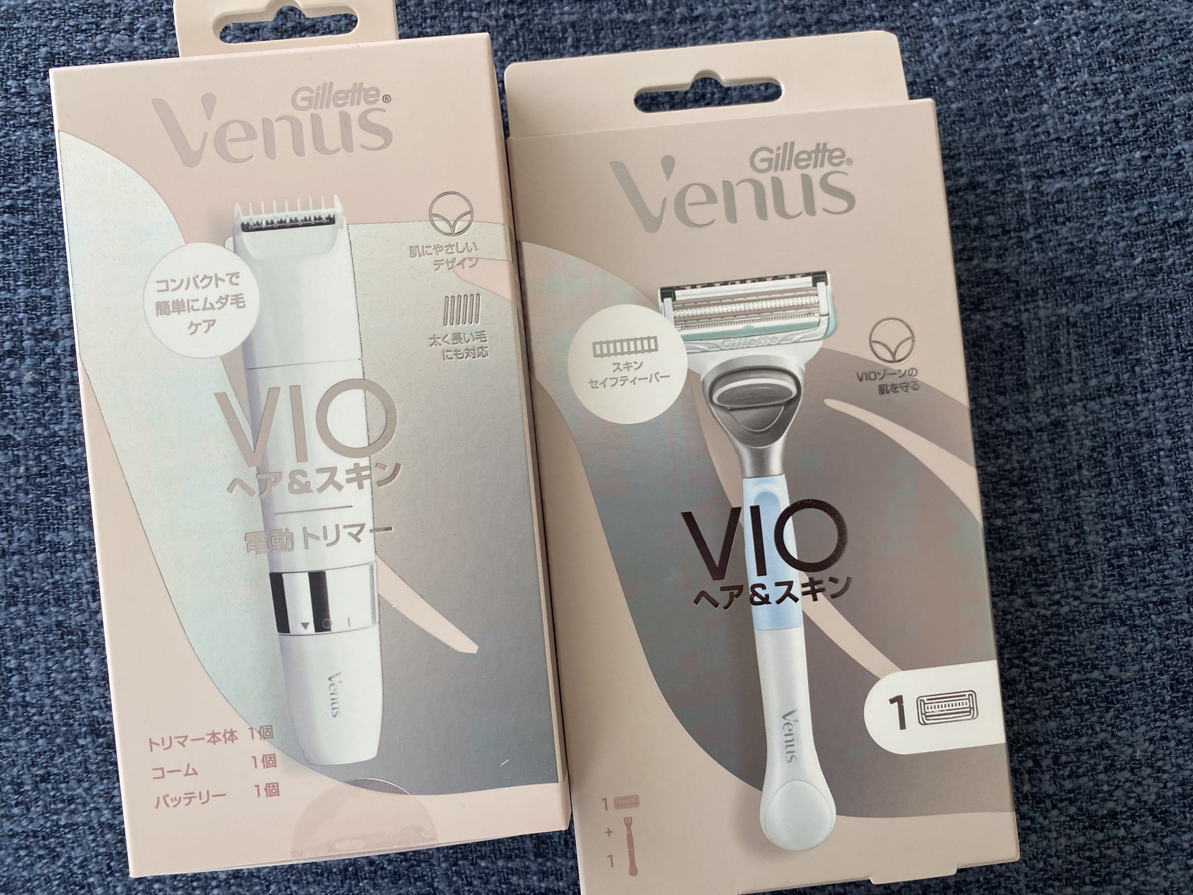 ヴィーナス VIO ヘア&スキン カミソリ/Gillette Venus/シェーバーを使ったクチコミ（1枚目）