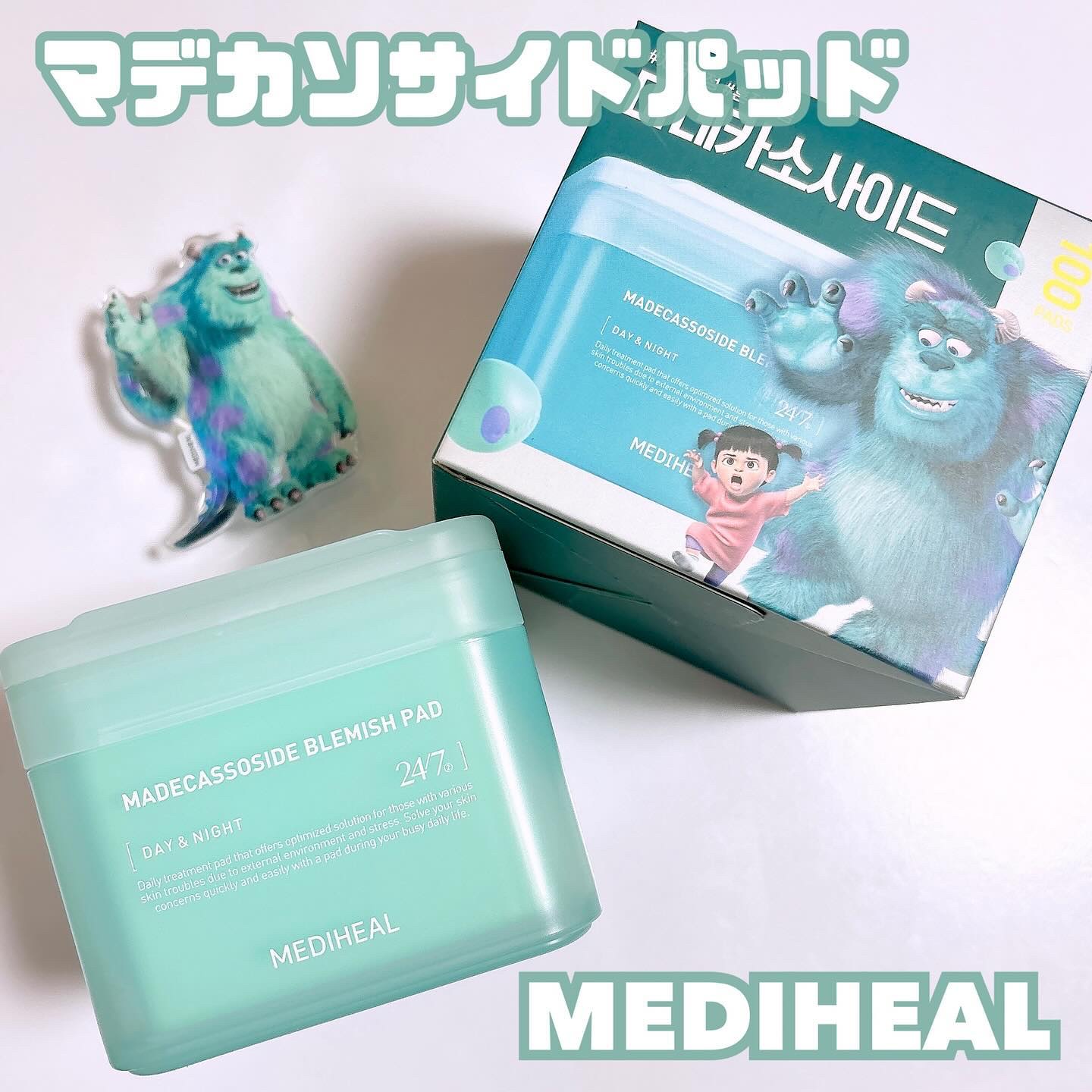 マデカソサイド ブレミッシュパッド/MEDIHEAL/トナーパッドを使ったクチコミ（1枚目）