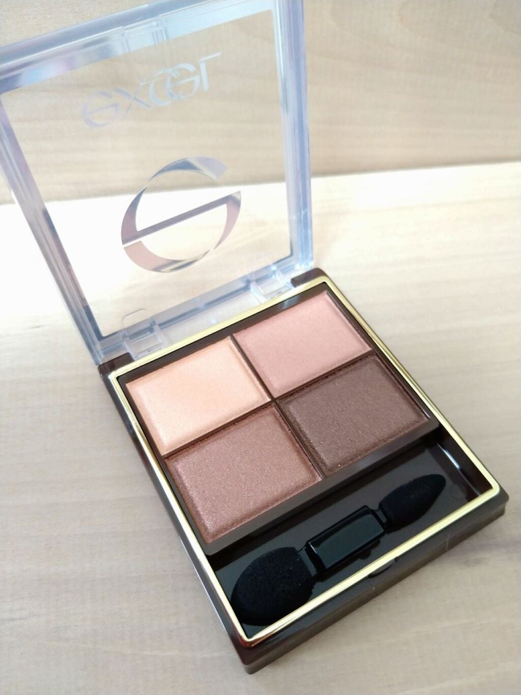 スキニーリッチシャドウ/excel/アイシャドウパレットを使ったクチコミ(3枚目)