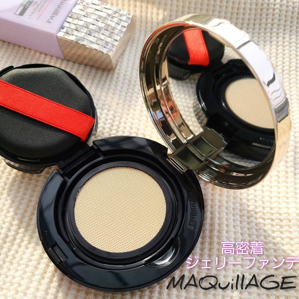 ドラマティックジェリーコンパクト/マキアージュ/クッションファンデーションを使ったクチコミ(1枚目)