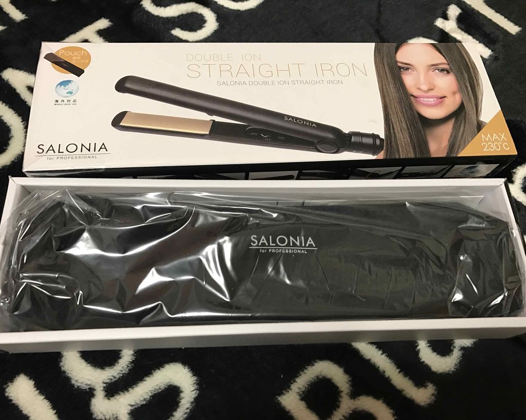 ストレートヘアアイロン/SALONIA/ストレートアイロンを使ったクチコミ（1枚目）