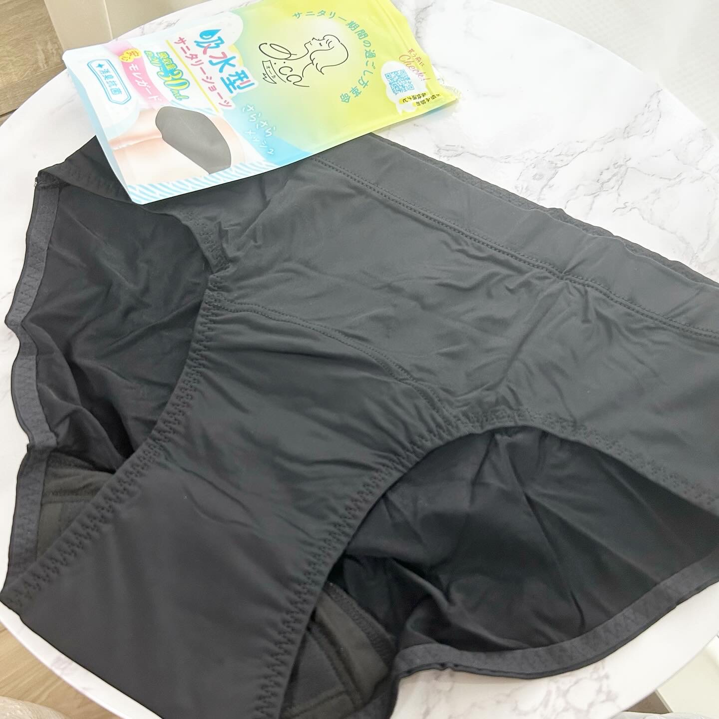 オーカ 吸水型サニタリーショーツ Ｌサイズ/O:ca/その他生理用品を使ったクチコミ（2枚目）