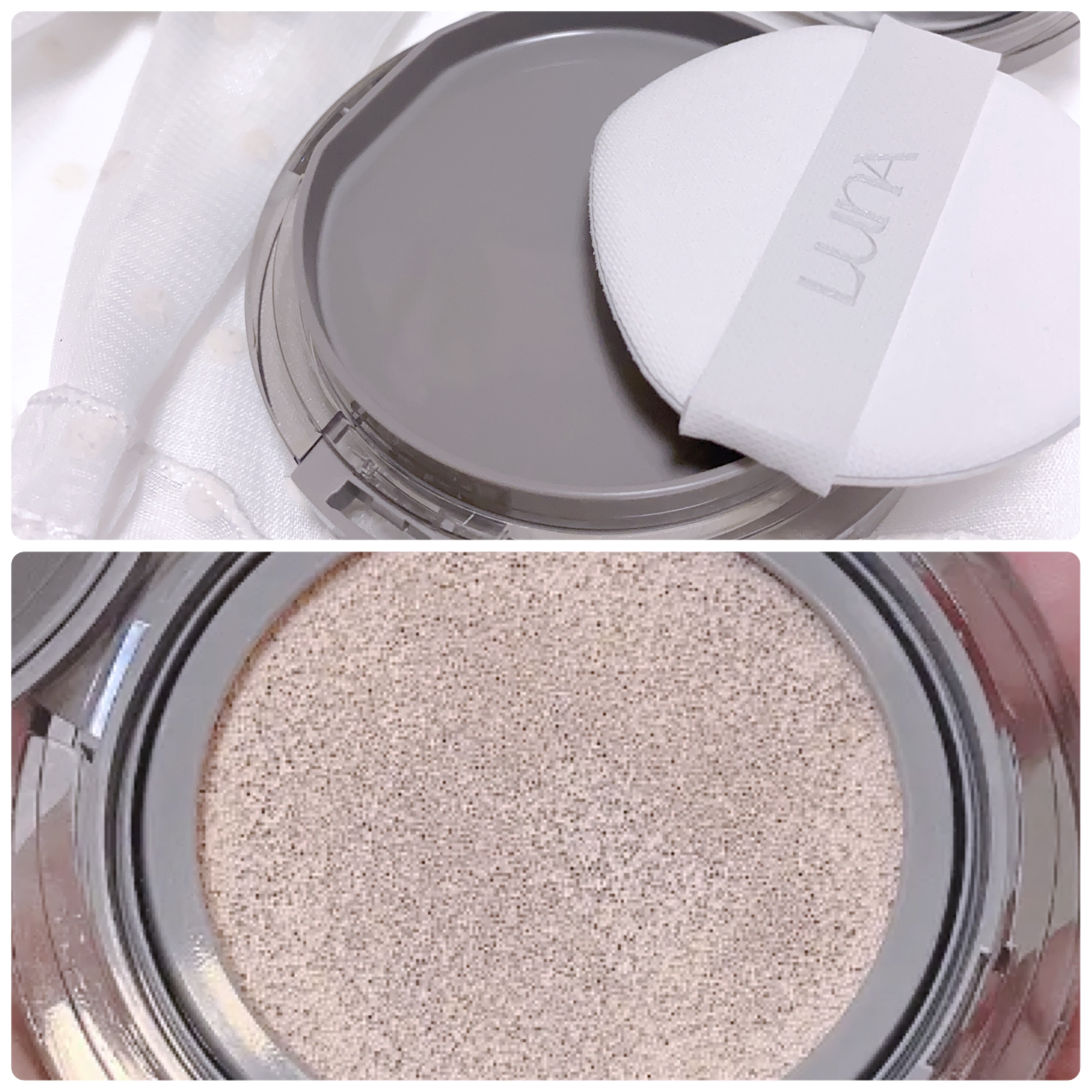 ブラーカバークッション/LUNA/クッションファンデーションを使ったクチコミ（2枚目）