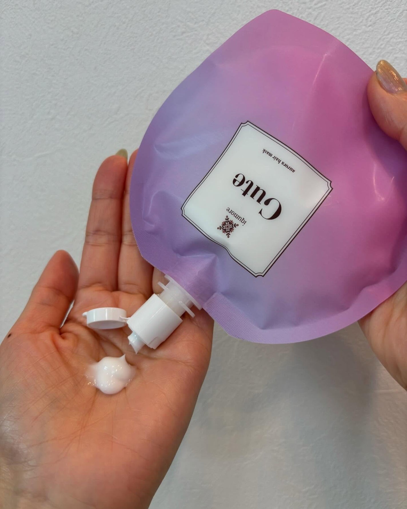 イクモアキュートオーロラヘアマスク/iqumore/ヘアマスク・ヘアパックを使ったクチコミ(3枚目)