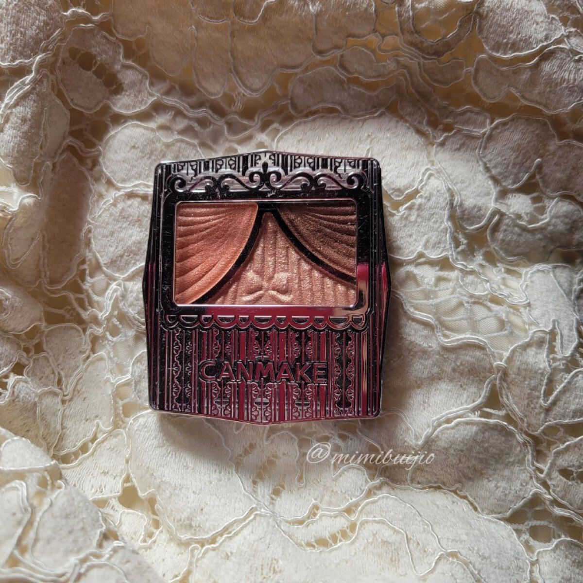 ジューシーピュアアイズ/キャンメイク/アイシャドウパレットを使ったクチコミ（2枚目）