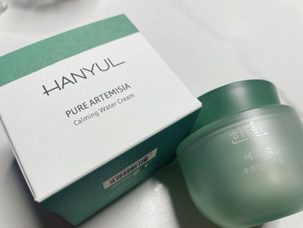 ピュアアルテミシア カーミングウォータークリーム/HANYUL(ハンユル)/フェイスクリームを使ったクチコミ(1枚目)