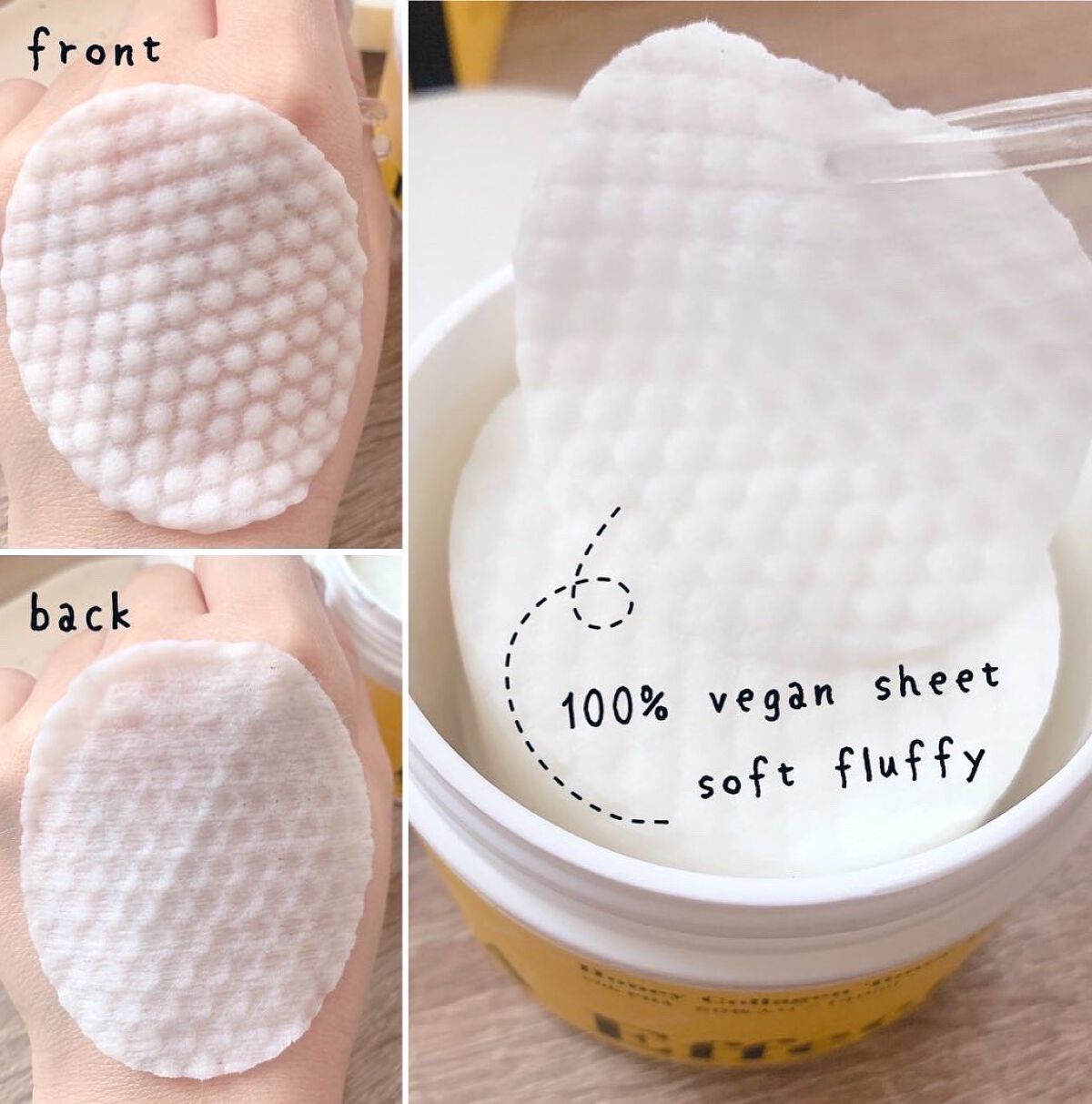 はちみつコラーゲントナーパッド/BIA Effect/トナーパッドを使ったクチコミ（2枚目）