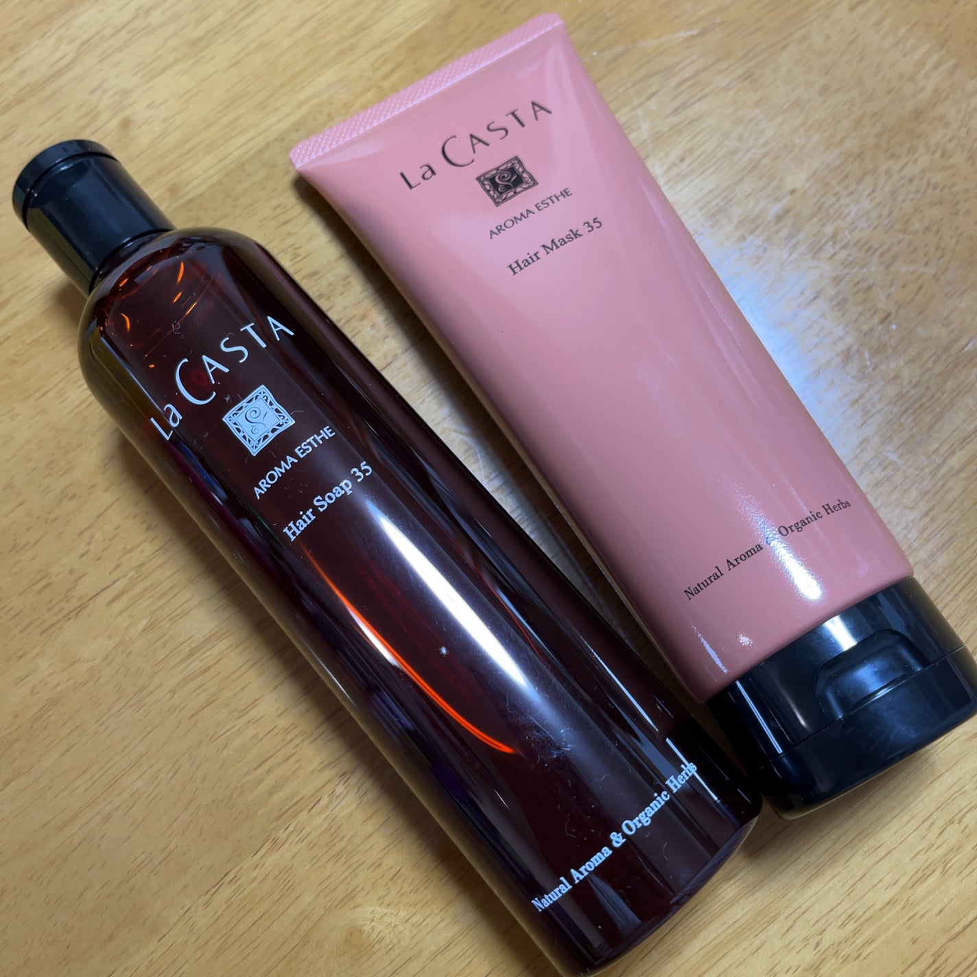 アロマエステ ヘアソープ/ヘアマスク35/ラ・カスタ/市販シャンプーを使ったクチコミ(1枚目)