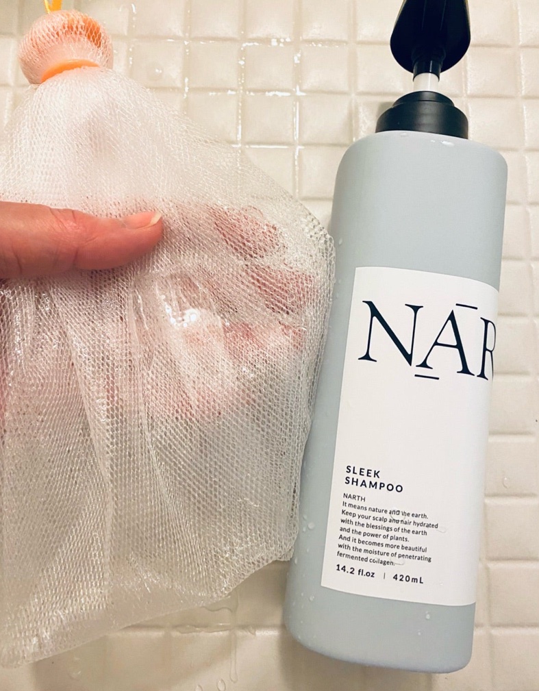 スリーク&リラックスシャンプー／トリートメント/NARTH/市販シャンプーを使ったクチコミ（2枚目）
