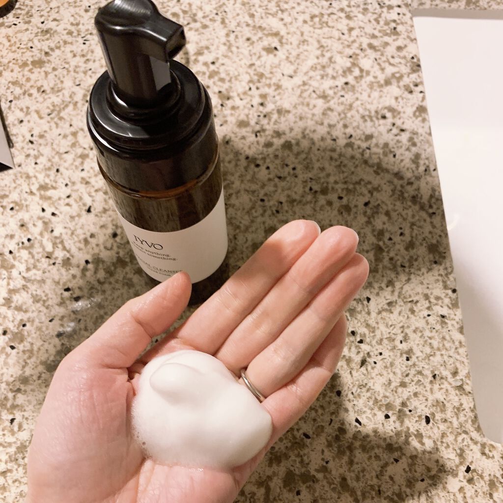 フェイシャルクレンザー クリアフォーム/IYVO/洗顔フォームを使ったクチコミ（2枚目）