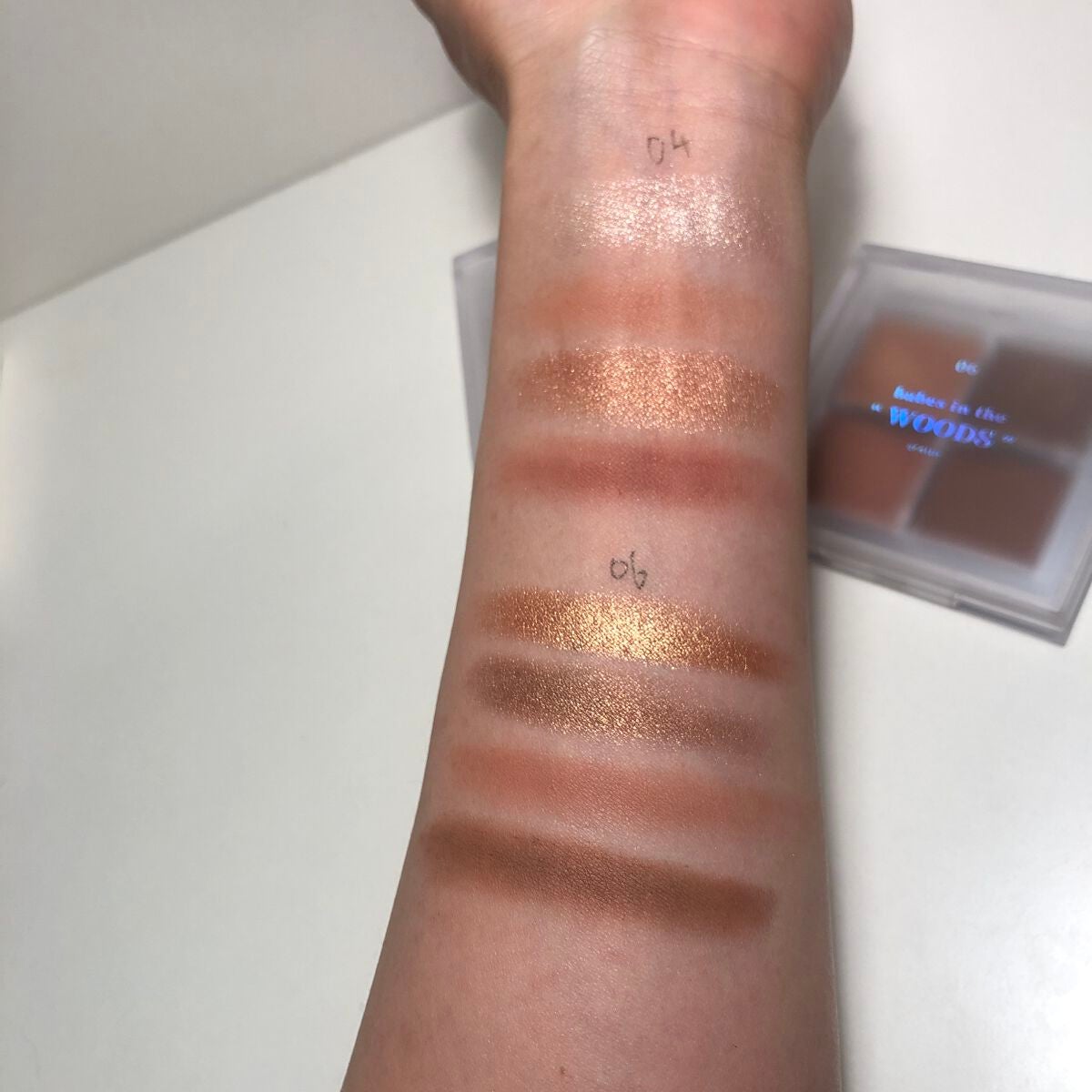 アイシャドウパレット/4U2/アイシャドウパレットを使ったクチコミ(2枚目)