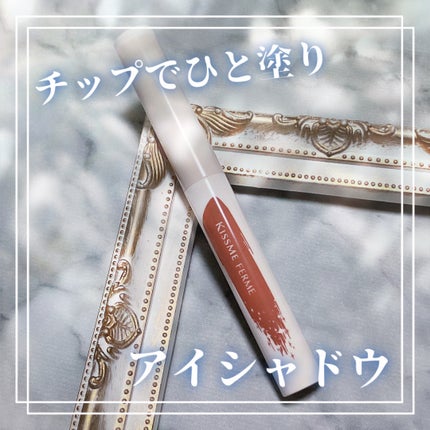 クッションチップアイカラーN/キスミー フェルム/単色アイシャドウを使ったクチコミ(1枚目)