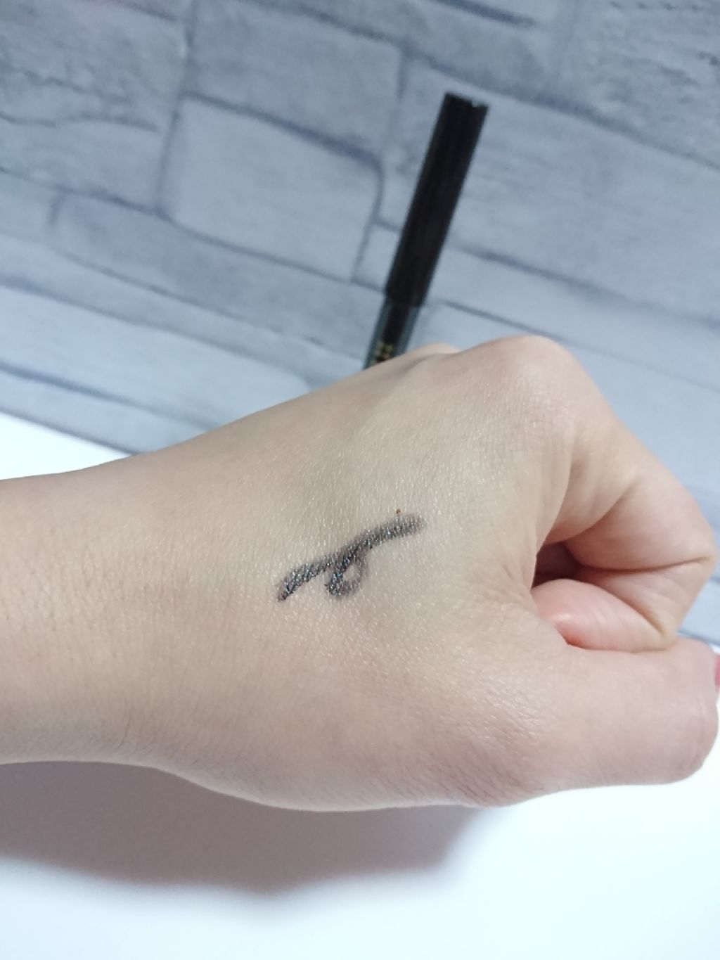 スマッジジェルアイライナー ニュアンスブラック/LB/ジェルアイライナーを使ったクチコミ（3枚目）