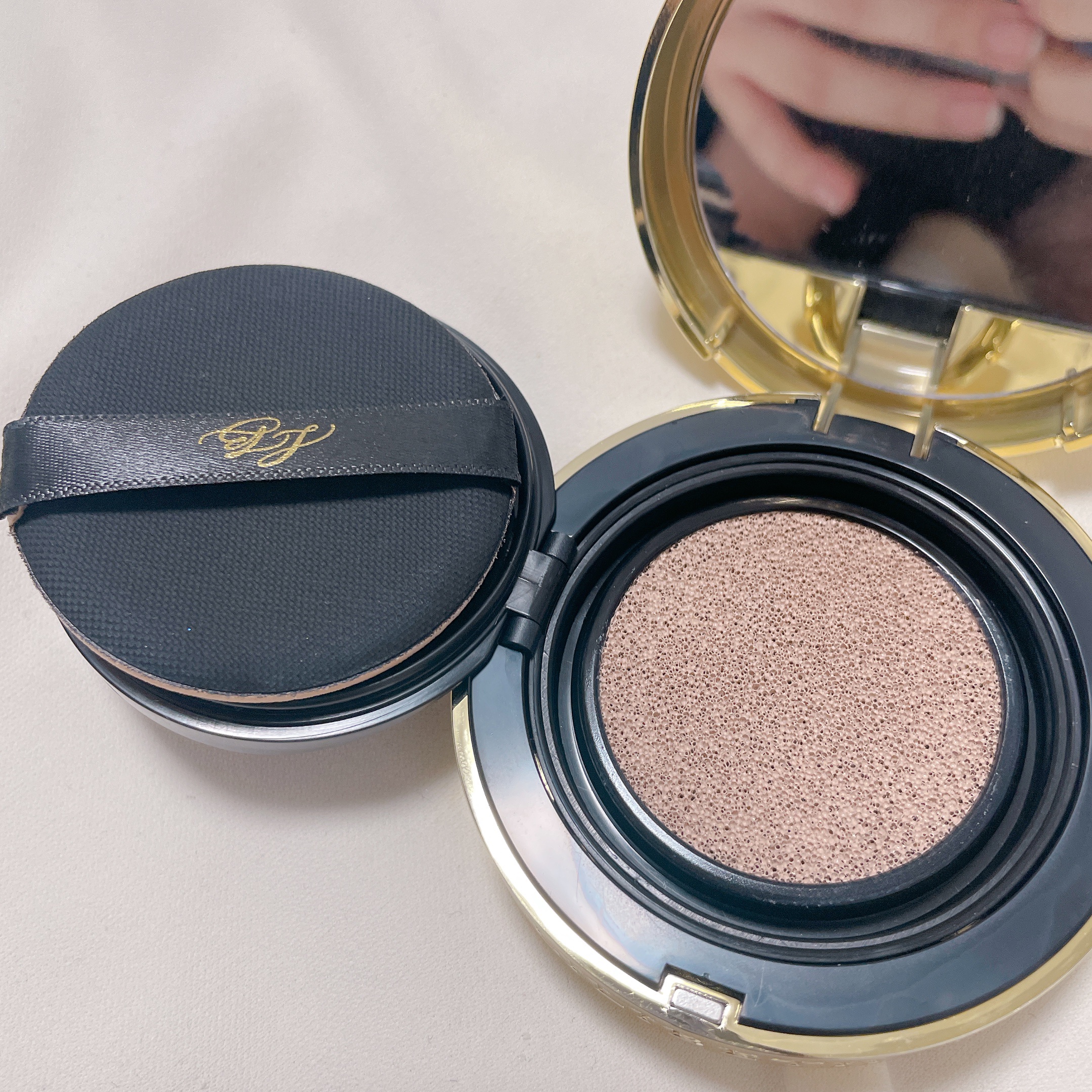 パーフェクティングフィッティング フルカバレッジクッション/LILIBETH/クッションファンデーションを使ったクチコミ（3枚目）