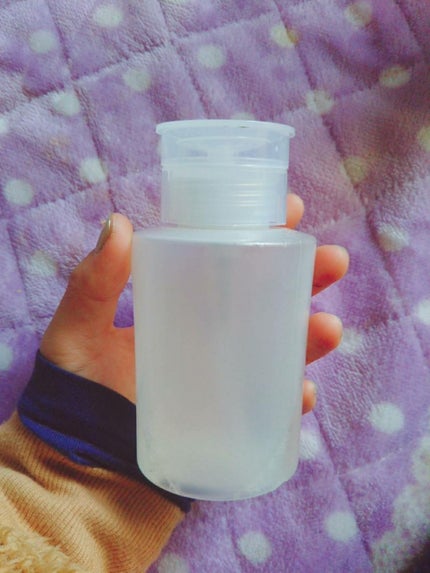 ワンプッシュディスペンサーボトル/DAISO/その他スキンケアグッズを使ったクチコミ(2枚目)