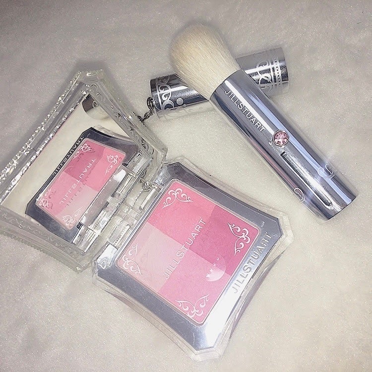 ミックスブラッシュ コンパクト/JILL STUART/パウダーチークを使ったクチコミ(1枚目)