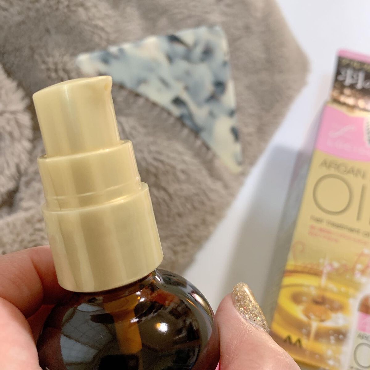 オイルトリートメント #EXヘアオイル/ルシードエル/ヘアオイルを使ったクチコミ(4枚目)