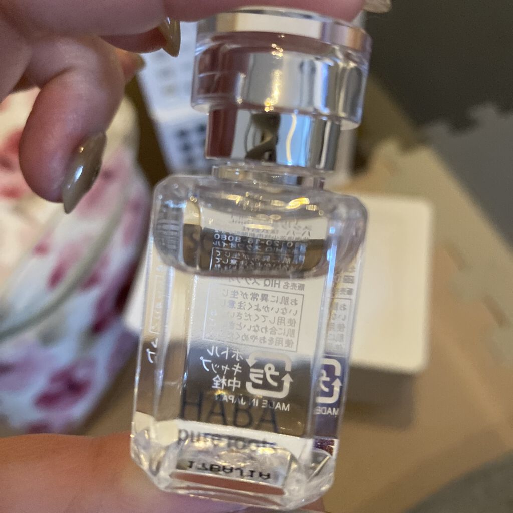 高品位「スクワラン」/HABA/フェイスオイルを使ったクチコミ（2枚目）